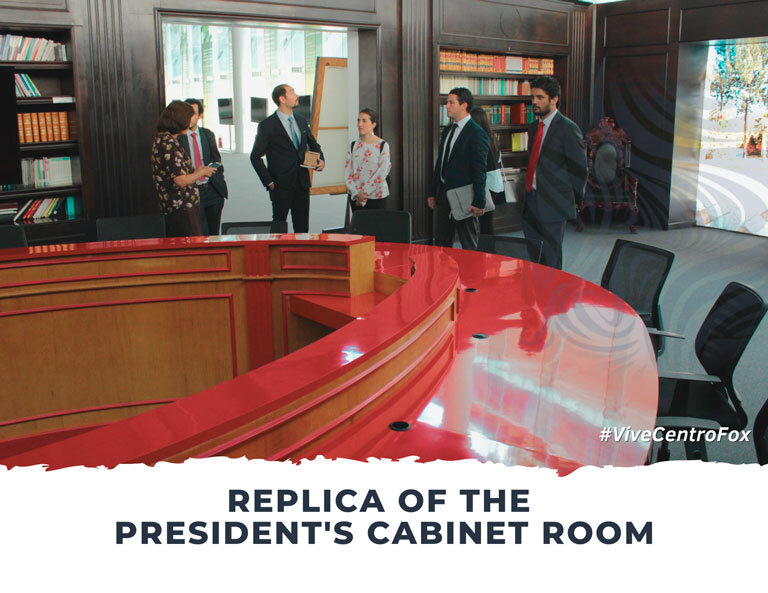 Replica of the President' Cabinet room