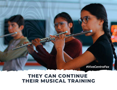 We can continue their musical training